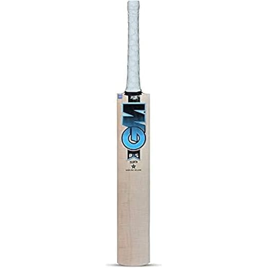 GM Premium Edition English Willow Cricket Bat for Men and Boys with Grained Tape| Short Handle with Full Cane Handle Play Lather Ball