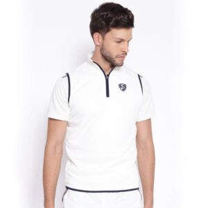 SG SG Icon Sleeveless Cricket Sweater (White)