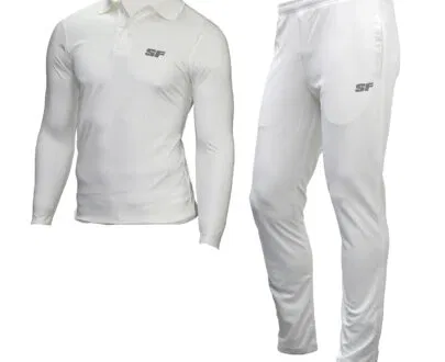 SF Ranji Cricket Whites Combo Full sleeves