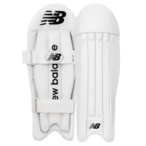 New Balance WK 8i Cricket Wicket Keeping Leg Guard – Mens, White