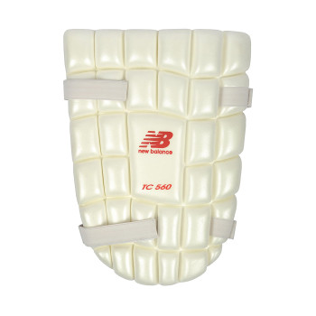 New Balance TC 560 Cricket Thigh Pad – Mens, White, Right-handed